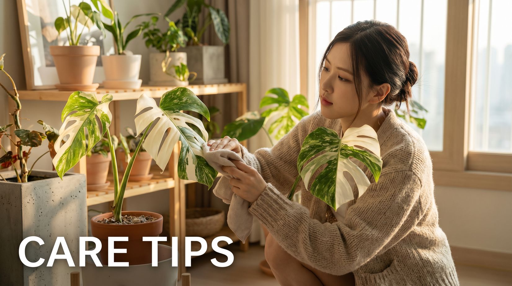 抖阴龟背竹养护视频教程